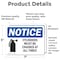 Signmission Safety Culture Sign, 7 in Width, Vinyl Decal, Rectangle OS-2PACK-NS-D-57-L-15384 - alternate 2